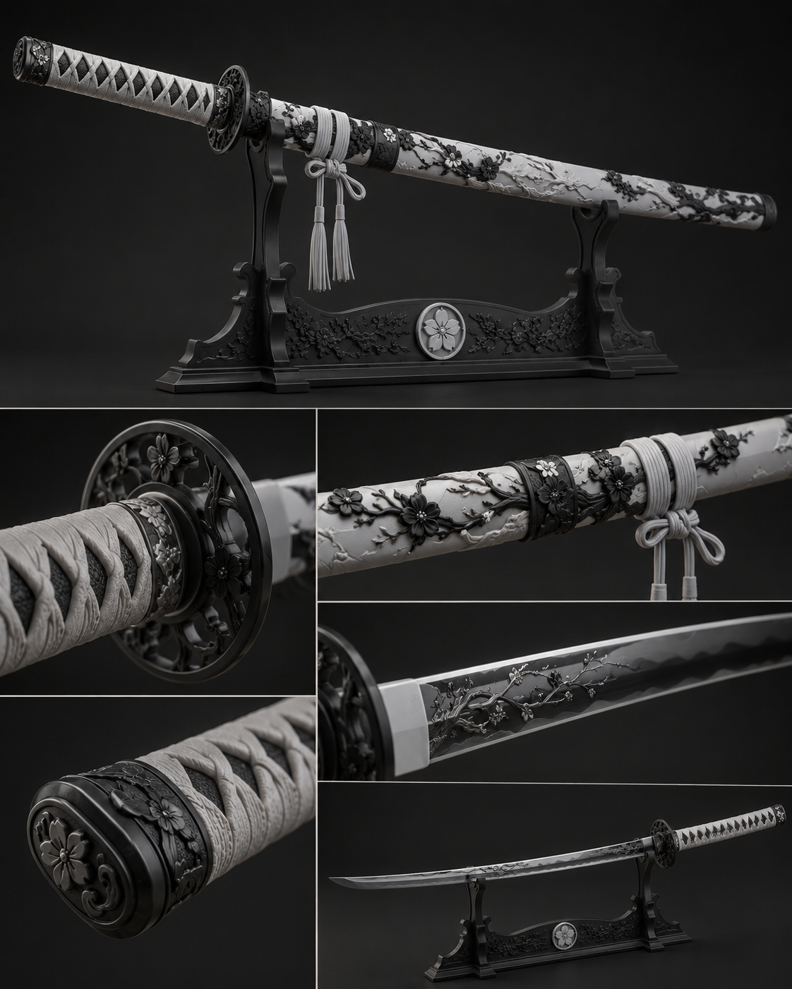 Katana decorativa impresa en 3D